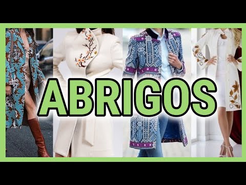 Nuevas TENDENCIAS de ABRIGOS DE MODA 2021 2022/ abrigos de moda otoño invierno 2021 2022 /ABRIGOS