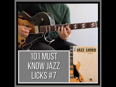 Jazz Guitar Lick #7 - 101 Must Know Jazz Licks - Charlie Christian Style