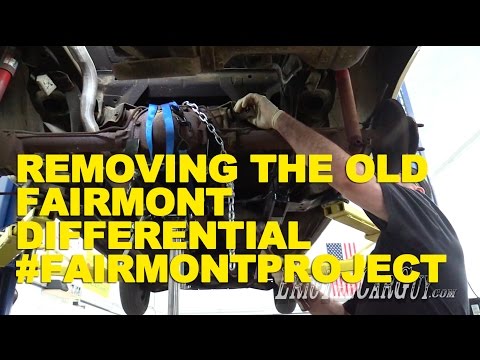 Removing the Old Fairmont Differential #FairmontProject Video