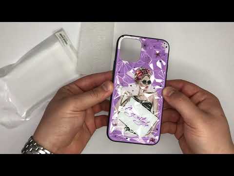 Чехол для Apple Iphone 11 Pro фиолетовый - фото 1 - id-p2832928774