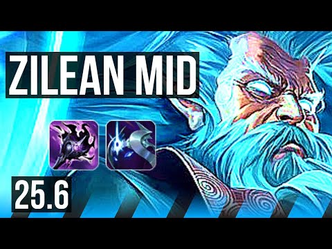 ZILEAN vs SYNDRA (MID) | EUW Diamond | 25.6