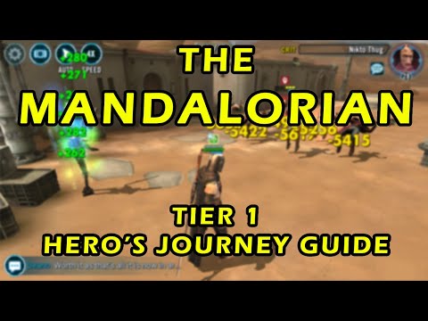 SWGOH | The Mandalorian (Beskar Armor) | Tier 1 | Walkthrough