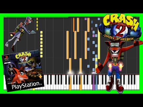 Rock It / Pack Attack - Crash Bandicoot 2 - Piano Tutorial [Synthesia♫]