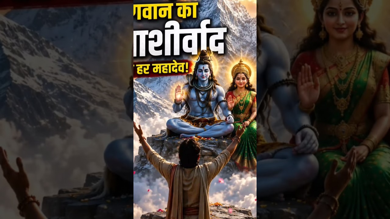 भक्त की पुकार सुनकर प्रकट हुए महादेव!har har Mahadev #shorts #trending #mahadev #aishorts
