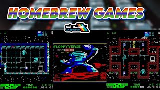 FloppyVerse - New ZX-Spectrum(128k) Game 2025