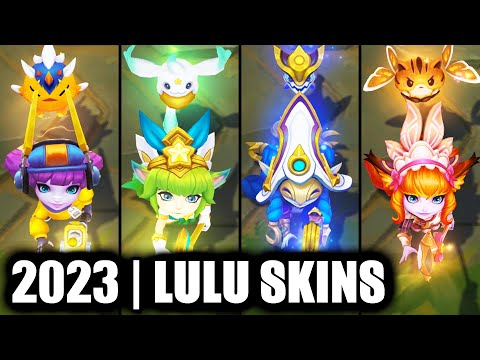 ALL LULU SKINS SPOTLIGHT 2023 | League of Legends