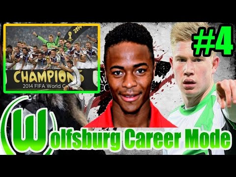 FIFA 14 VfL Wolfsburg Career Mode Ep 4: Raheem Sterling Welcome to Germany!