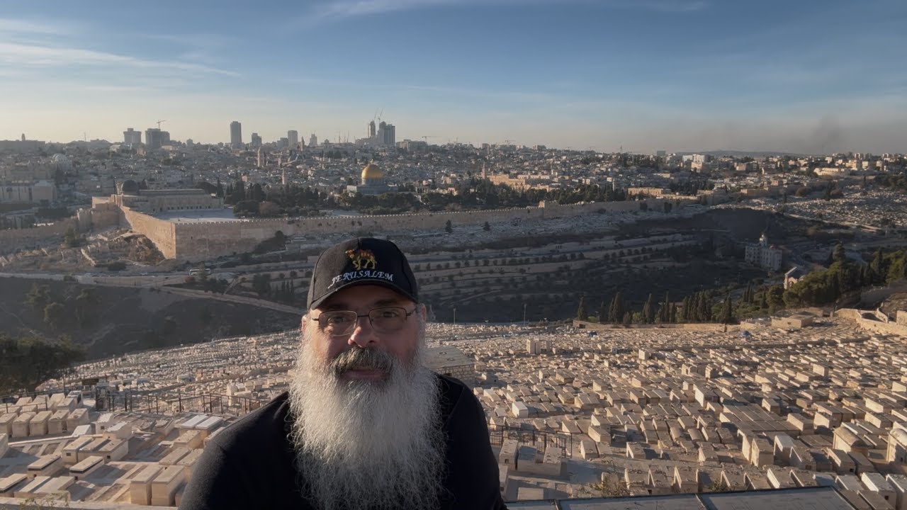MOUNT OF OLIVES has the BEST VIEW of the OLD CITY of JERUSALEM
