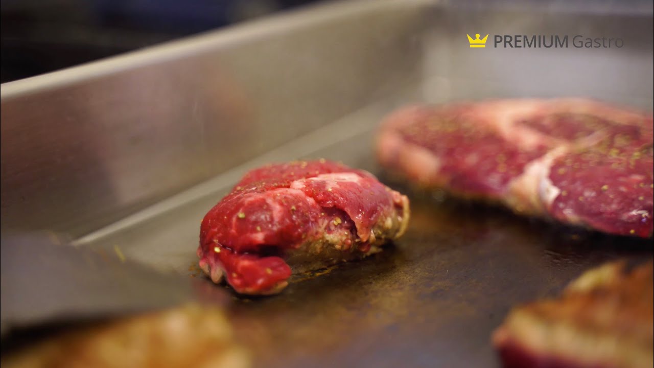 Płyta grillowa gazowa i elektryczna fry-top 400x700x850 BERTOS G7FL4M