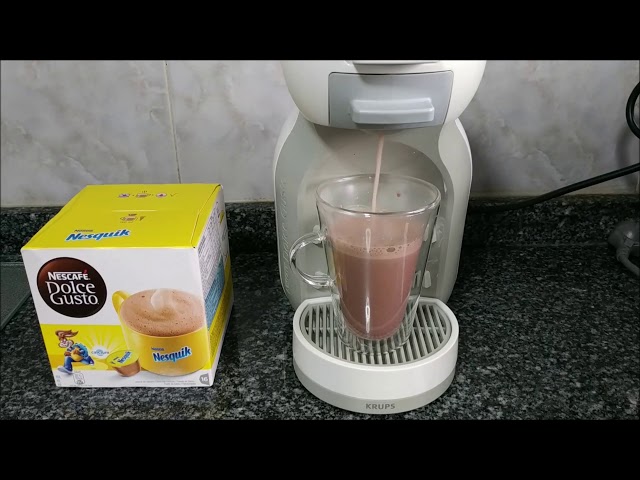 Vídeo relacionado con NESCAFÉ Dolce Gusto NESQUIK - Cápsulas de Café, 48 Cápsulas (3x16) - Bebida de cacao - Originales para cafeteras Dolce Gusto