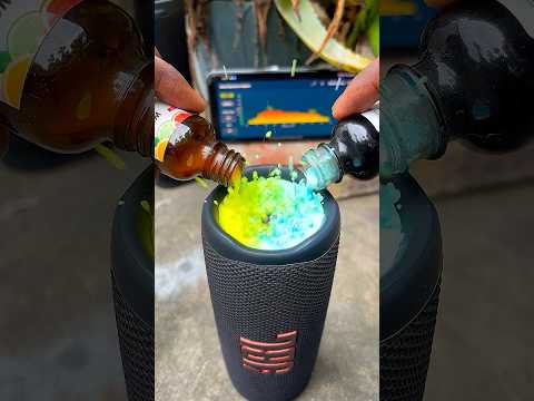 Satisfying colour basstest ft JBL speaker