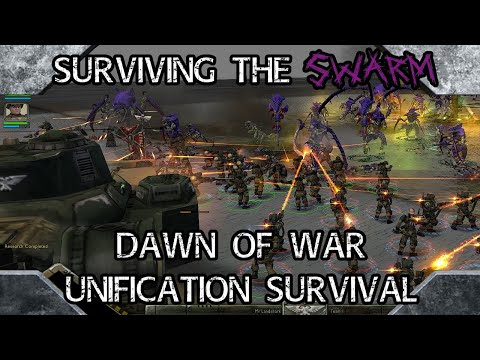 Warhammer 40,000: Dawn of War Unification Survival Imperial Guard vs Tyranids