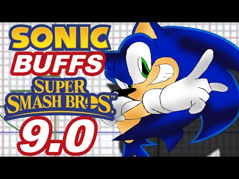 SONIC BUFFS - Patch 9.0 - New Set Ups, Combos, Kills - Smash Bros. Ultimate