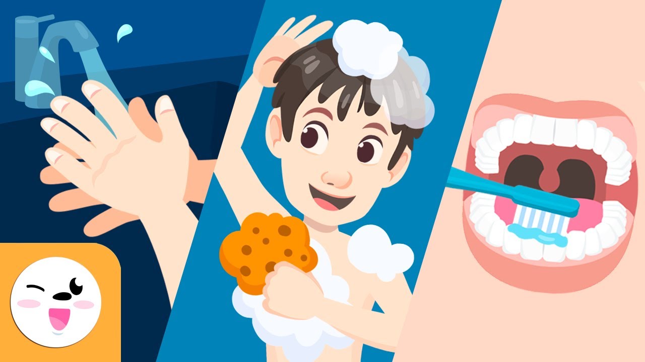 Hábitos de higiene para niños - Recopilación - Lavado de manos, higiene corporal y lavado de dientes