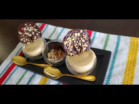 NOLEN GUR ICE-CREAM with CHOCOLATE HAZELNUT DISCS | NO-CHURN | NO-ICECREAM MAKER, EGGLESS ICE-CREAM