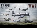 SPEED COMPARISON 3D WW2 Aircraft