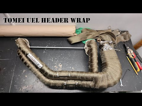 Wrapping Tomei Unequal Length Headers for my Subaru