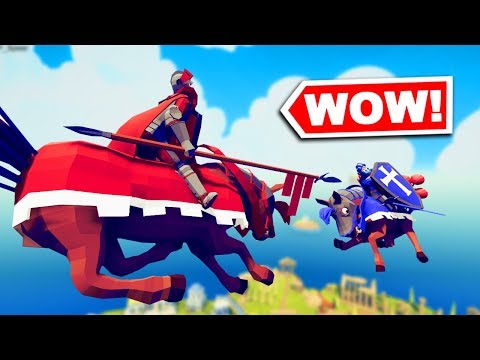 I Use *NEW* GOD POWERS to Make Units Fight in the SKY! - Totally Accurate Battle Simulator