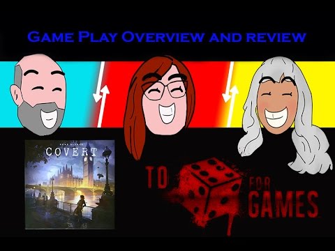 Covert: Game Play Overview and Review - To Die For Games