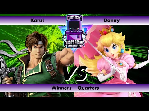 Flynn's Arcade 082 Winners Quarters - Karu! (Richter) vs Danny (Peach) SSBU Tournament 2023
