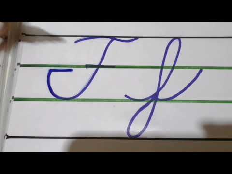 Trazos de la F y f en carta ✏️