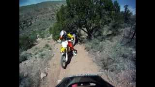 preview picture of video 'TOQUERVILLE FALLS DESERT RIDE UT. ON A 1999 CR250R 30TH APRIL 2012 PART #6'