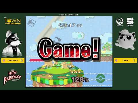 Darkatma vs. CPU0 - Losers Quarters - The Town Throwdown 2 | Fox/Sheik vs. Puff