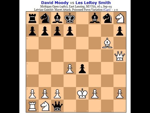 Napad sa svih strana prava apokalipsa na šahovskoj tabli  ~ MOODY vs SMITH # 1324
