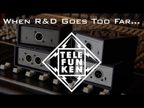 Telefunken Elektroakustik TDP-1 | Passive Instrument Mono DI Box image 6