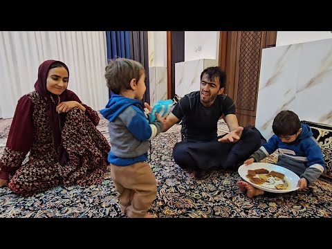 ❤️⛰️Ali Returns to the Village After Days in the Mountains | Reuniting with His Family ❤️⛰️