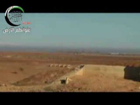 استهداف قوات النظام في الكتيبة المهجورة في ريف درعا بقذائف الهاون من قبل كتيبة الإسلام ابن تيمية