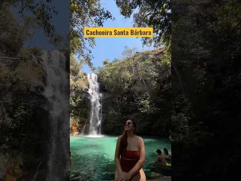 Cachoeira Santa Bárbara, Cavalcante, Goiás