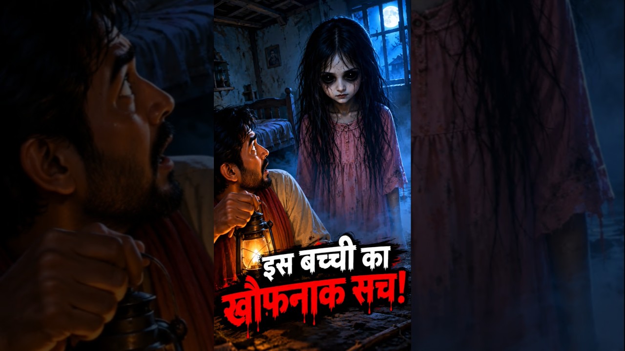 😱 गरीब परिवार के घर आई रहस्यमयी बच्ची का खौफनाक सच 👻 | 2D Horror Animation😱