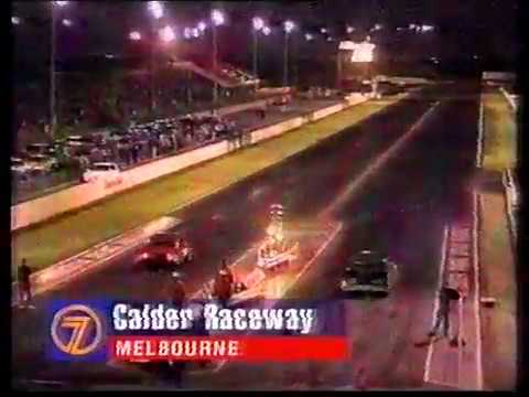 Drag Racing Crash - Calder Park Raceway