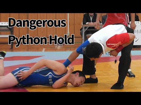 大蛇固めで落ちる【レスリング】 注意すべき状況