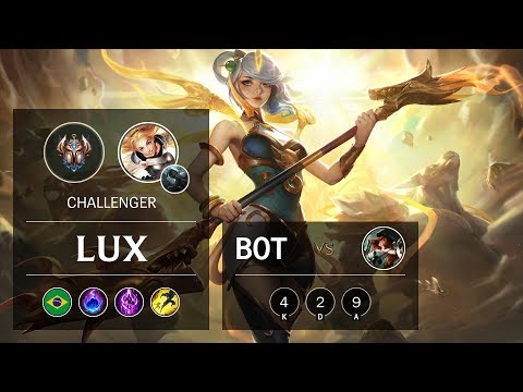 Lux Bot vs Miss Fortune - BR Challenger Patch 9.24