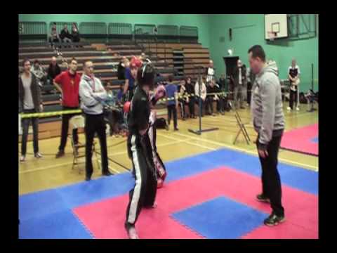 Adults Ladies Points Sparring 2 - Peterborough Championship Series - 5th January 2012