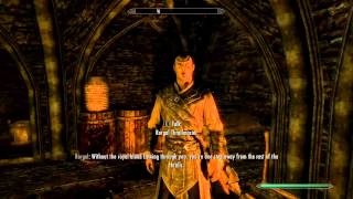Elders Scroll: Skyrim DLC Dawnguard After being cured from vampirism Harkons court reaction