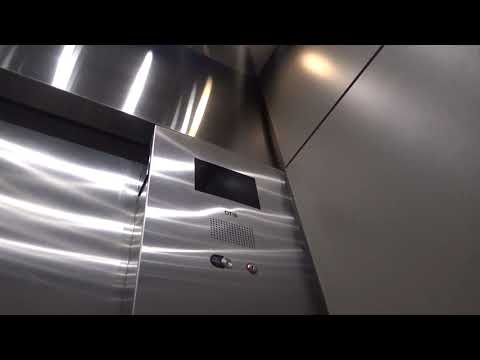 Otis Series 4 Traction Elevators - The Aqua Garage - Chicago, IL