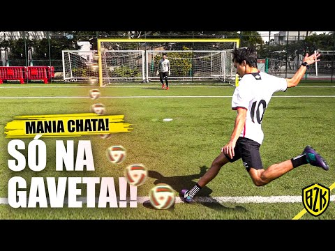 APRENDA A CHUTAR SÓ NO ÂNGULO! Mania chata que o Deco tem!