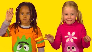 HOLD STILL! 🤩 😆 🎵 | YO GABBA GABBA | WildBrain Jam 🎶