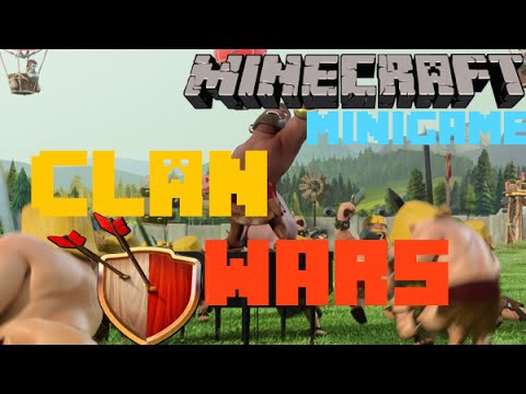 13456Gaming - [Clash Of Clans Minecraft Minigame] - Clan Wars