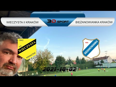 AK: Wieczysta II Kraków - Bieżanowianka Kraków [skrót]. 2021-10-02