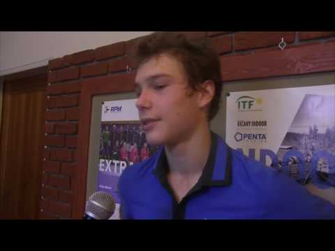 Jiří Jeníček po prohře v 1. kole kvalifikace ITF Říčany