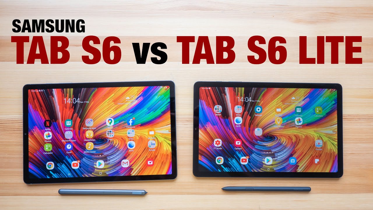 Samsung Tab S6 Lite vs Tab S6 (quick review)