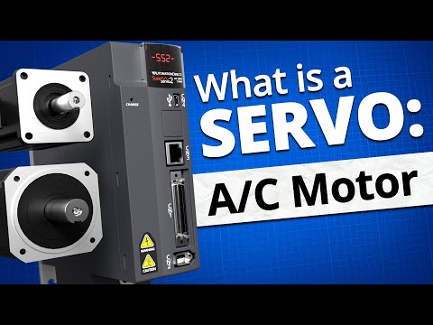 Part of a video titled What is an AC Servo Motor? from AutomationDirect - YouTube