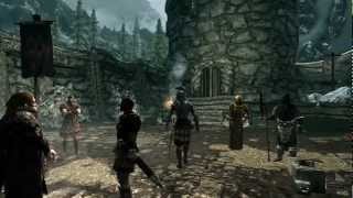 preview picture of video 'Skyrim Let's Play (With Micah) Part 4: Alduin Attacks'