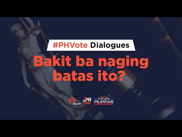 [WATCH] #PHVote Dialogues: Powers, roles, and duties of Philippine lawmakers