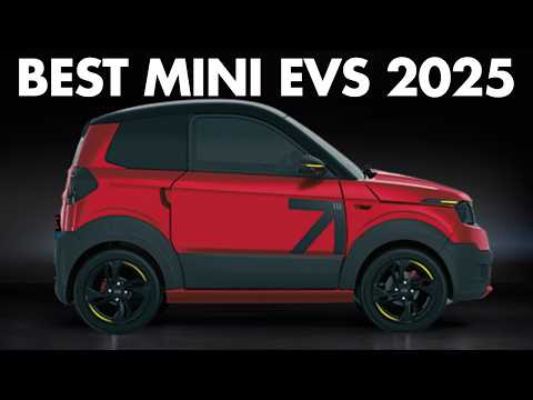 12 CHEAPEST Electric Cars You Can Buy 2025
