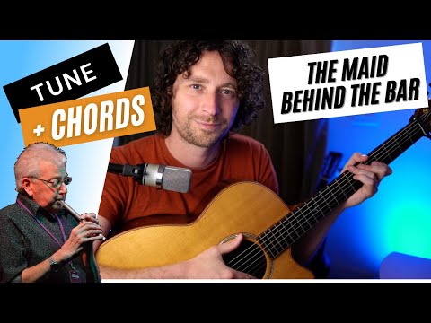 How To Play The Maid Behind The Bar - Full Irish Guitar Backing Tutorial
